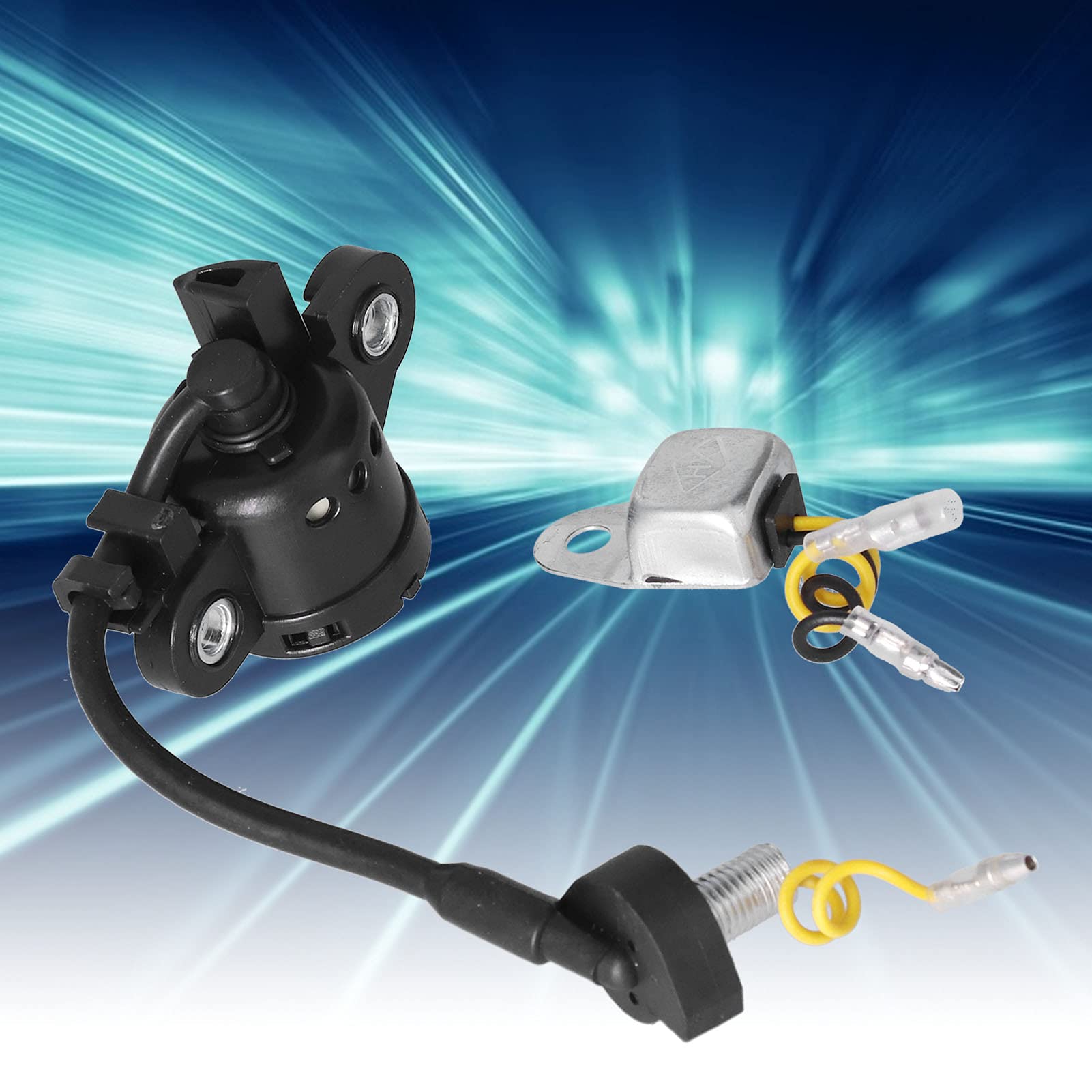 168 188F Gasoline Generator Oil Level Sensor Alarm Replacement - Low Oil Warning Alert for Portable Generators - Perfect for Home Backup Power, Camping & Emergency Use