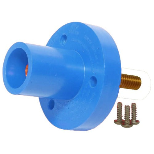 Marinco Series 15 150 Amp Mini Panel Mount Threaded Post - 8 AWG 2 Gauge Marine Electrical Connector for Boat Battery & RV Power Systems