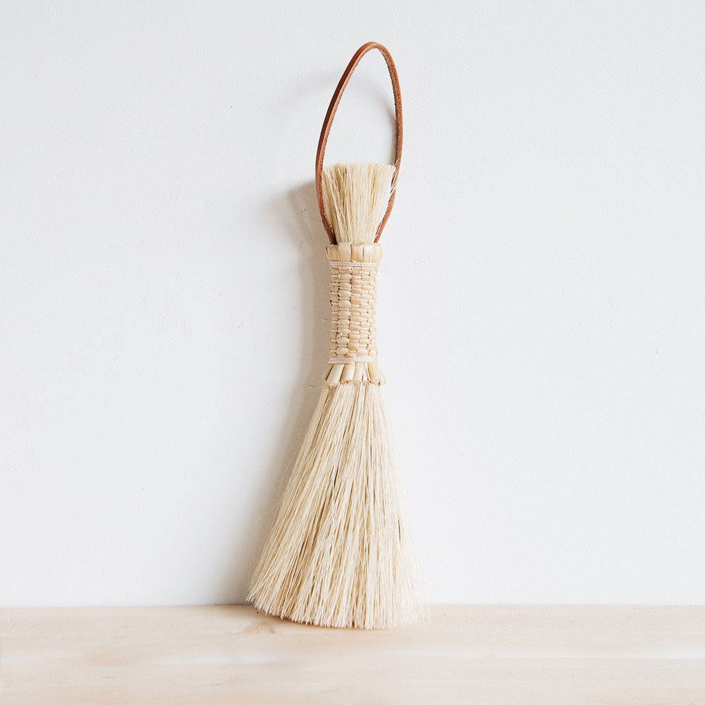 Premium Tampico Fiber Hanging Brush - Natural Cleaning Tool for Kitchen, Bathroom & Outdoor Use - Durable & Eco-Friendly