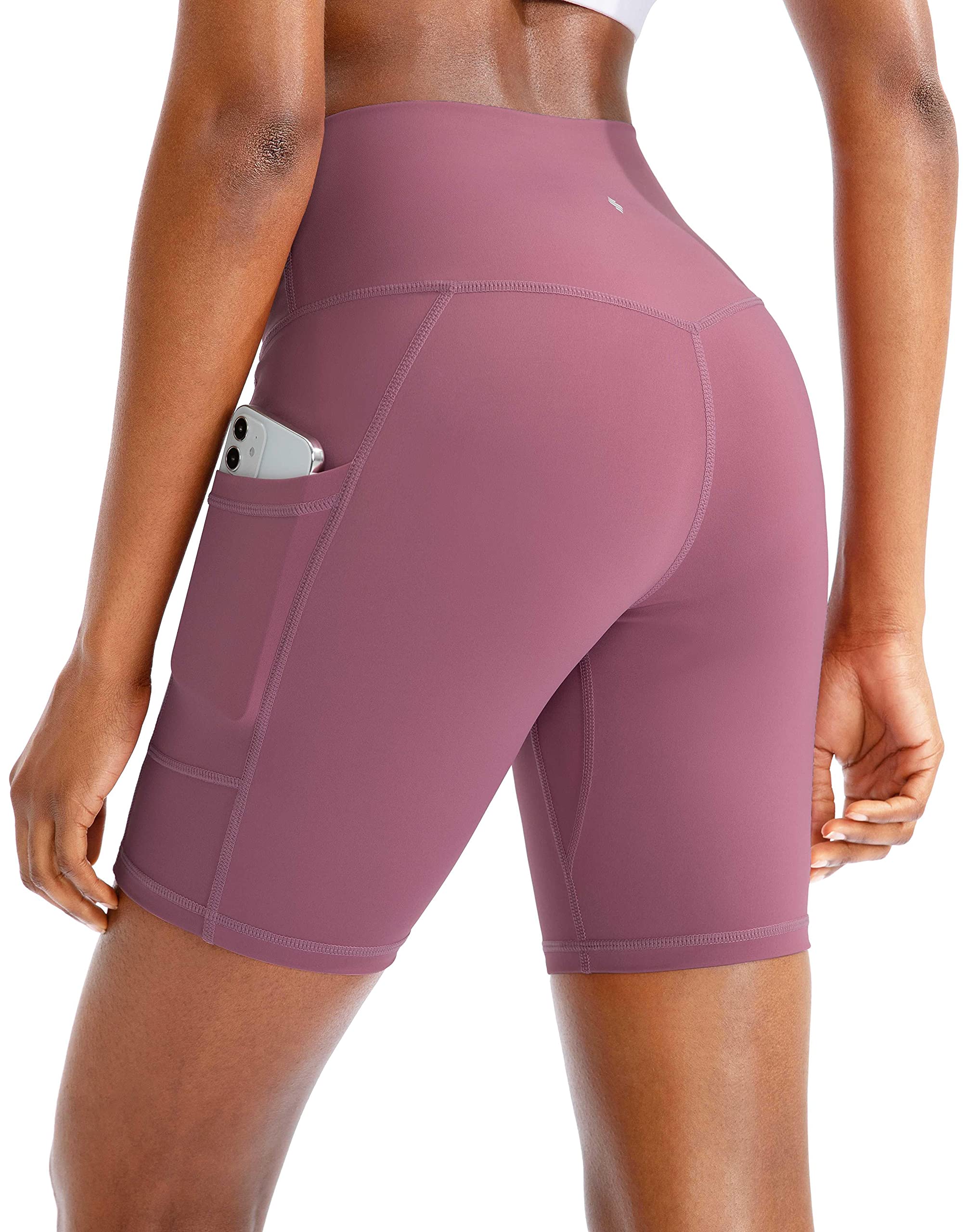 High Waist Yoga Shorts for Women - 8
