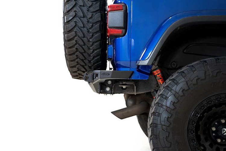 Jeep Wrangler JL 2018-2023 Stealth Fighter Rear Bumper - Non-Winch Version | Heavy Duty Off-Road Bumper for Jeep Wrangler JL Models | Perfect for Trail Riding, Rock Crawling & Off-Road Adventures