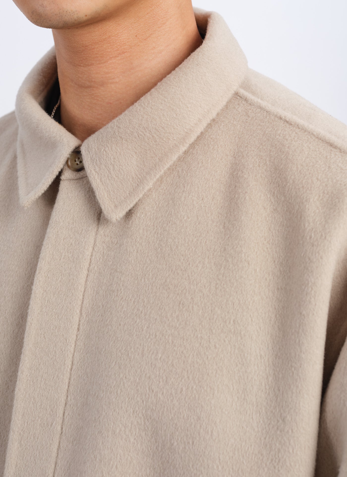 Premium W.R Wool Cashmere Shirt Jacket for Men & Women | Soft Warm Blend Coat for Fall & Winter | Perfect for Office, Travel & Outdoor Activities