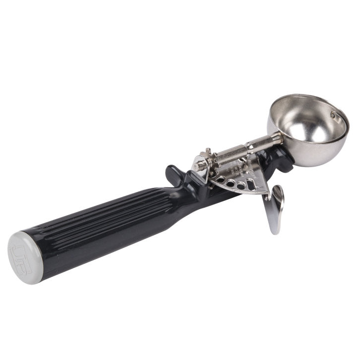 Vollrath #30 1 Oz Disher with Black Handle - Perfect for Portion Control in Restaurants, Catering, and Ice Cream Shops