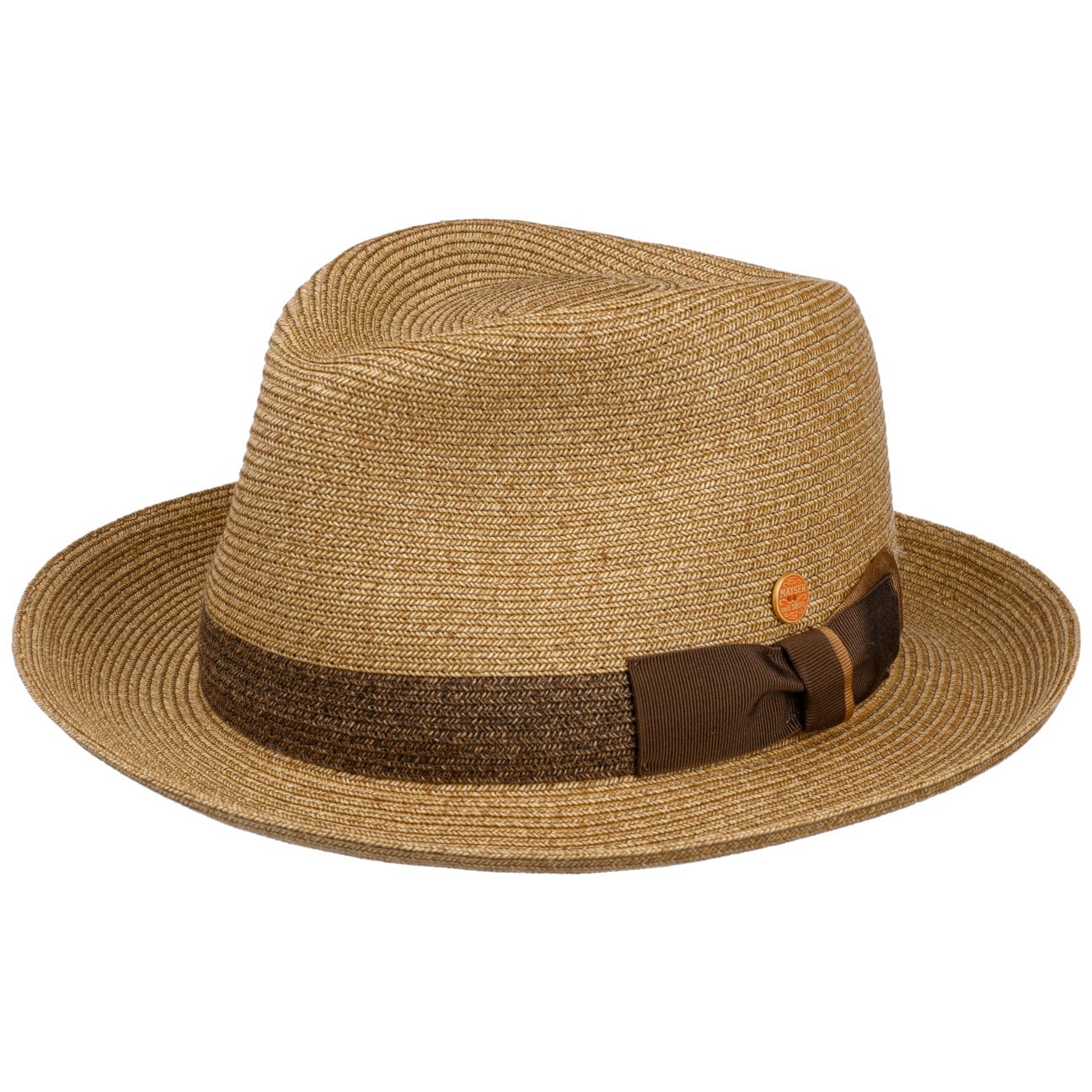 Stylish Samuel Livorno Fedora Straw Hat by Mayser - Perfect for Summer Outings, Beach Vacations & Outdoor Events