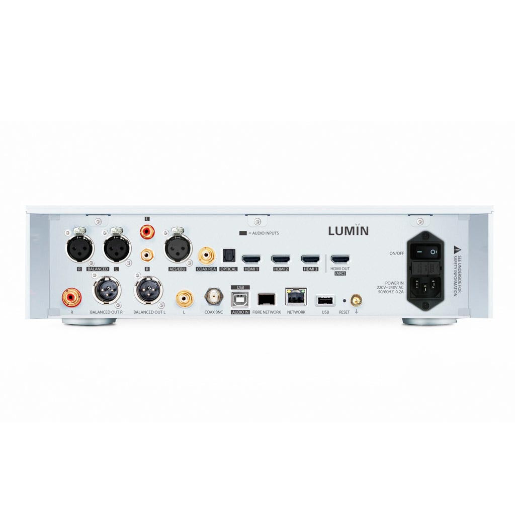 Lumin P1 High-End Network Music Player - Wireless Streaming for Audiophiles - Perfect for Home Theater & Hi-Fi Systems