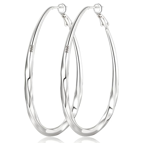 Silver Hoop 36mm