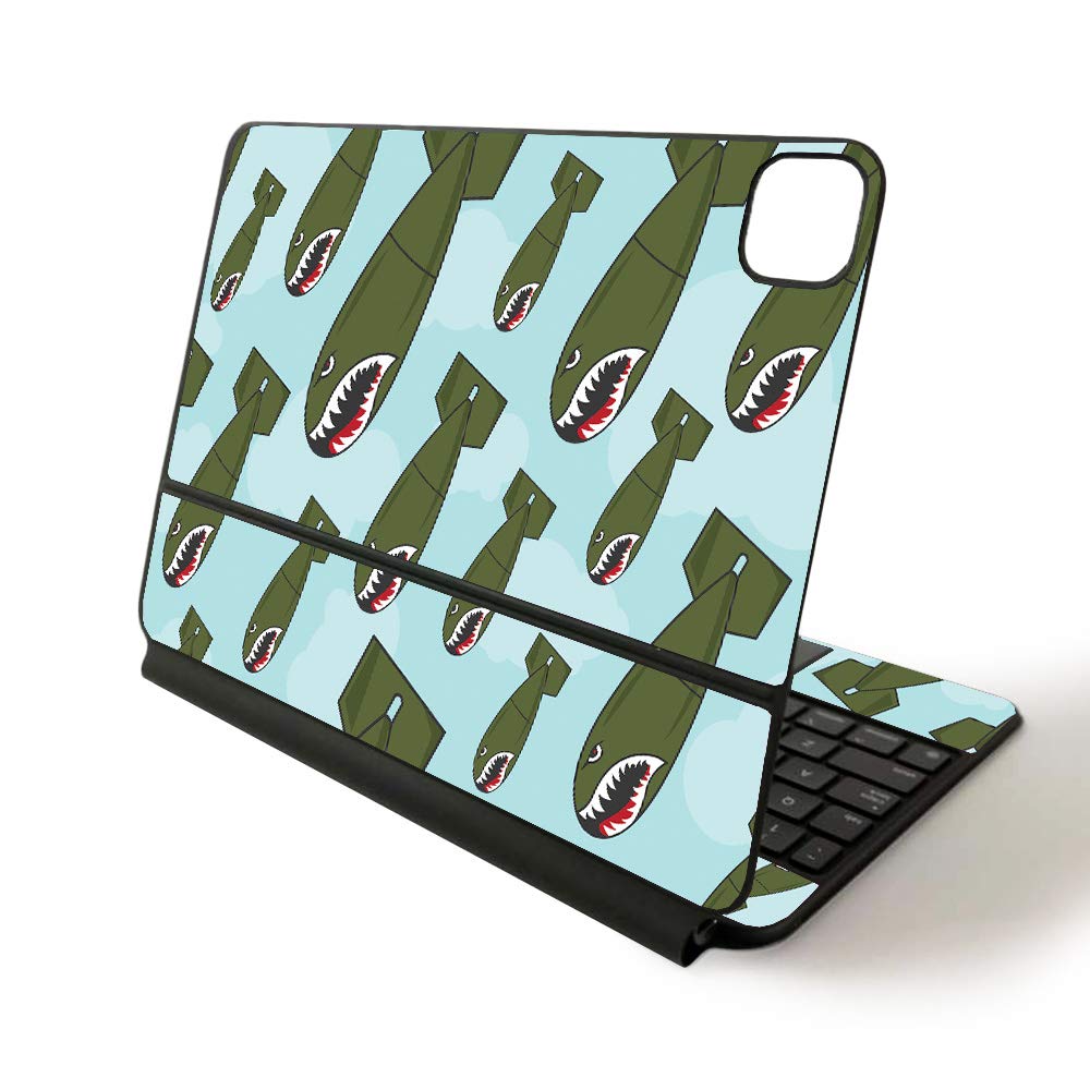 MightySkins Vinyl Skin Cover for Apple Magic Keyboard iPad Pro 11-inch (2020) - Sushi Design | Protective, Durable, Custom Decal Wrap | Perfect for Work, Travel & Personal Style Enhancement
