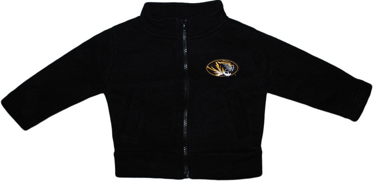 University of Missouri Tigers Baby Polar Fleece Jacket - Soft & Warm Mizzou Tigers Fleece for Infants & Toddlers - Perfect for Game Day, School & Outdoor Activities