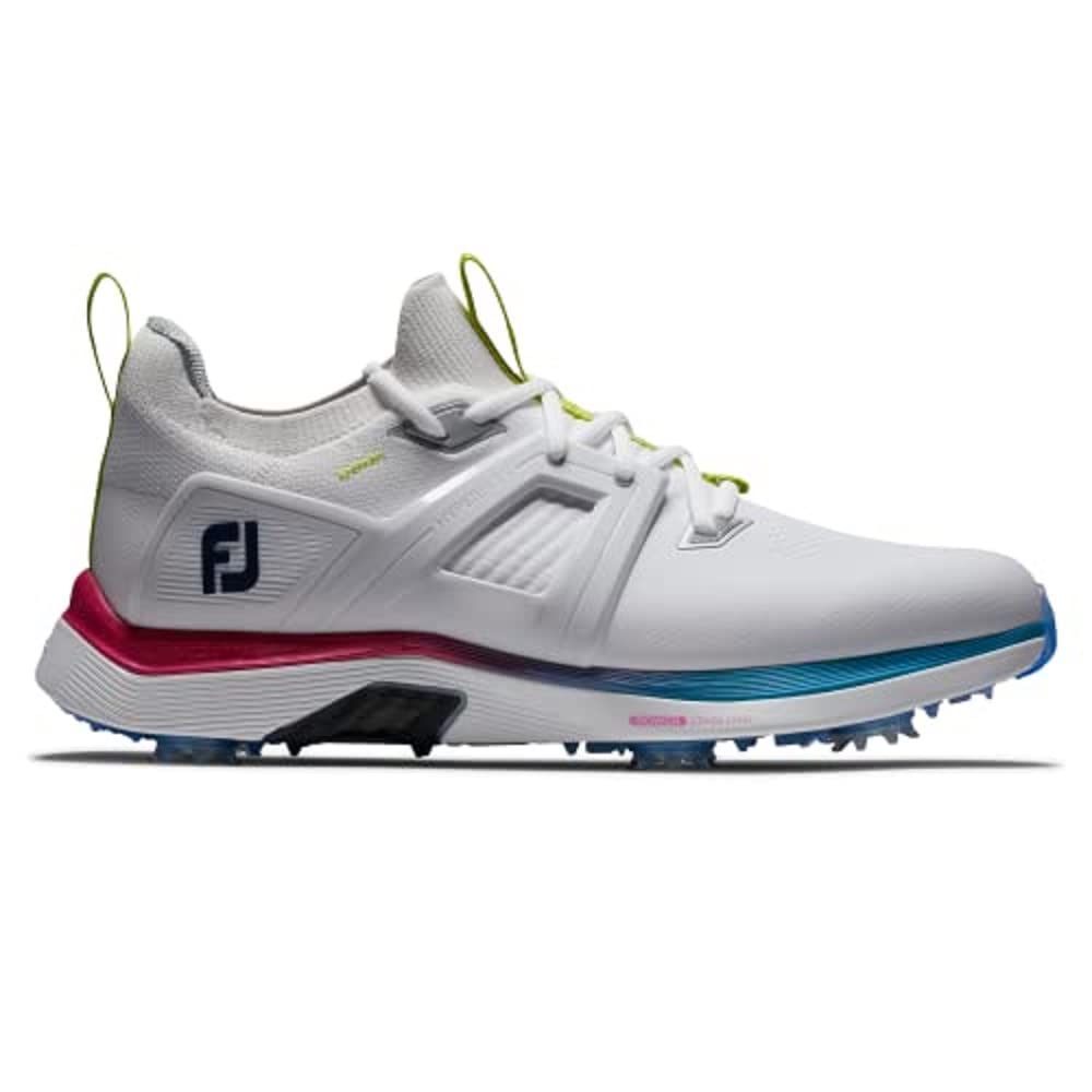 FootJoy Men's Hyperflex Carbon Golf Shoes – Lightweight & Waterproof Spiked Golf Shoes for Men – Perfect for Walking the Course & Enhancing Performance