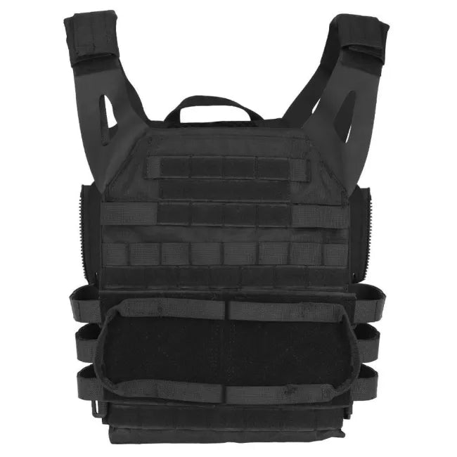 JPC 2.0 Jumpable Plate Carrier Vest - Tactical Body Armor for Military & Airsoft - Lightweight Bulletproof Vest for Outdoor, Training & Combat Use