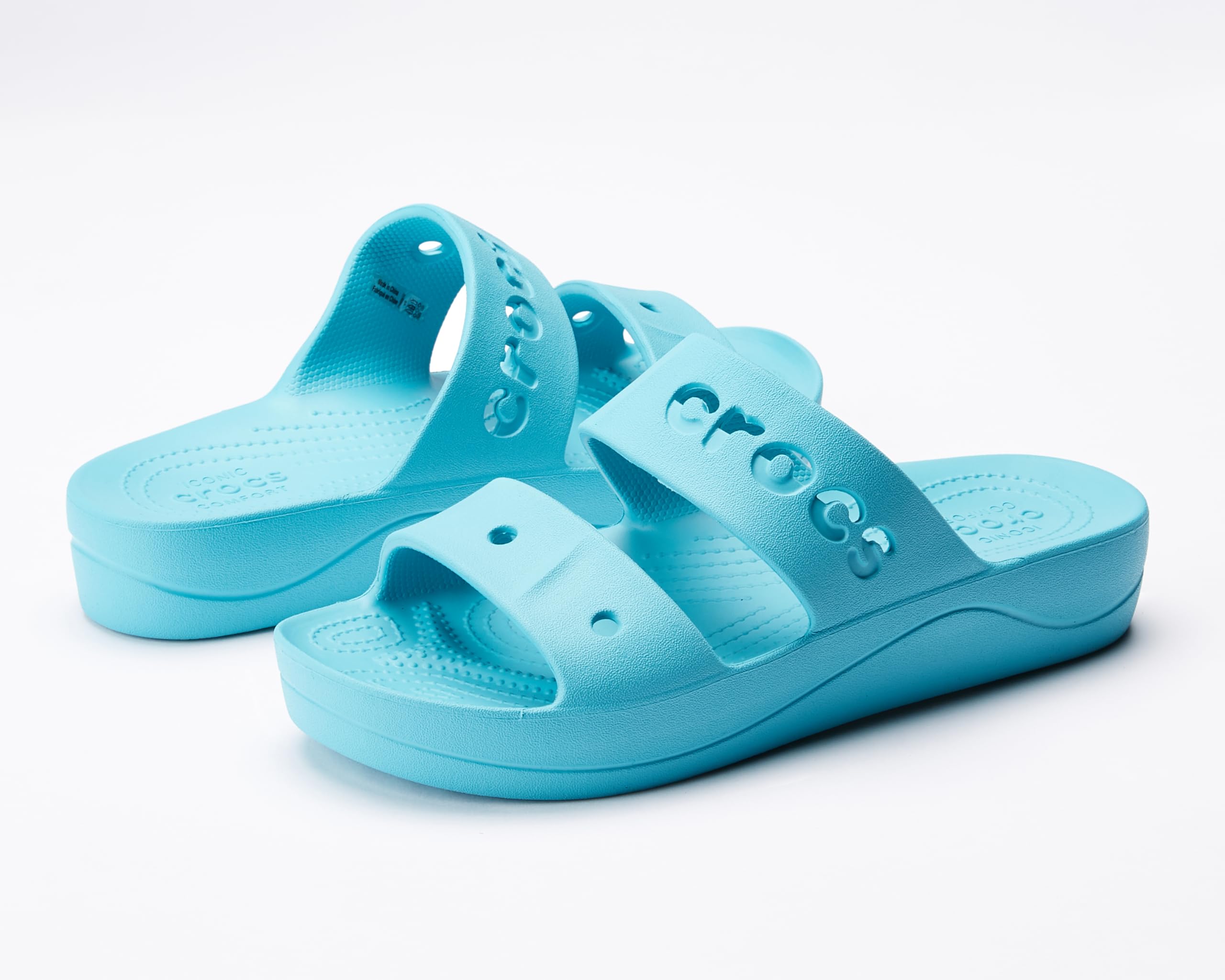 Crocs Women's Baya Platform Sandals - Comfortable Slip-On Clogs for Women | Perfect for Beach, Pool, and Casual Summer Outfits