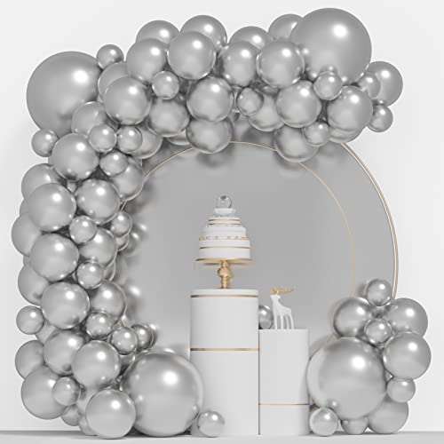 Metallic Silver