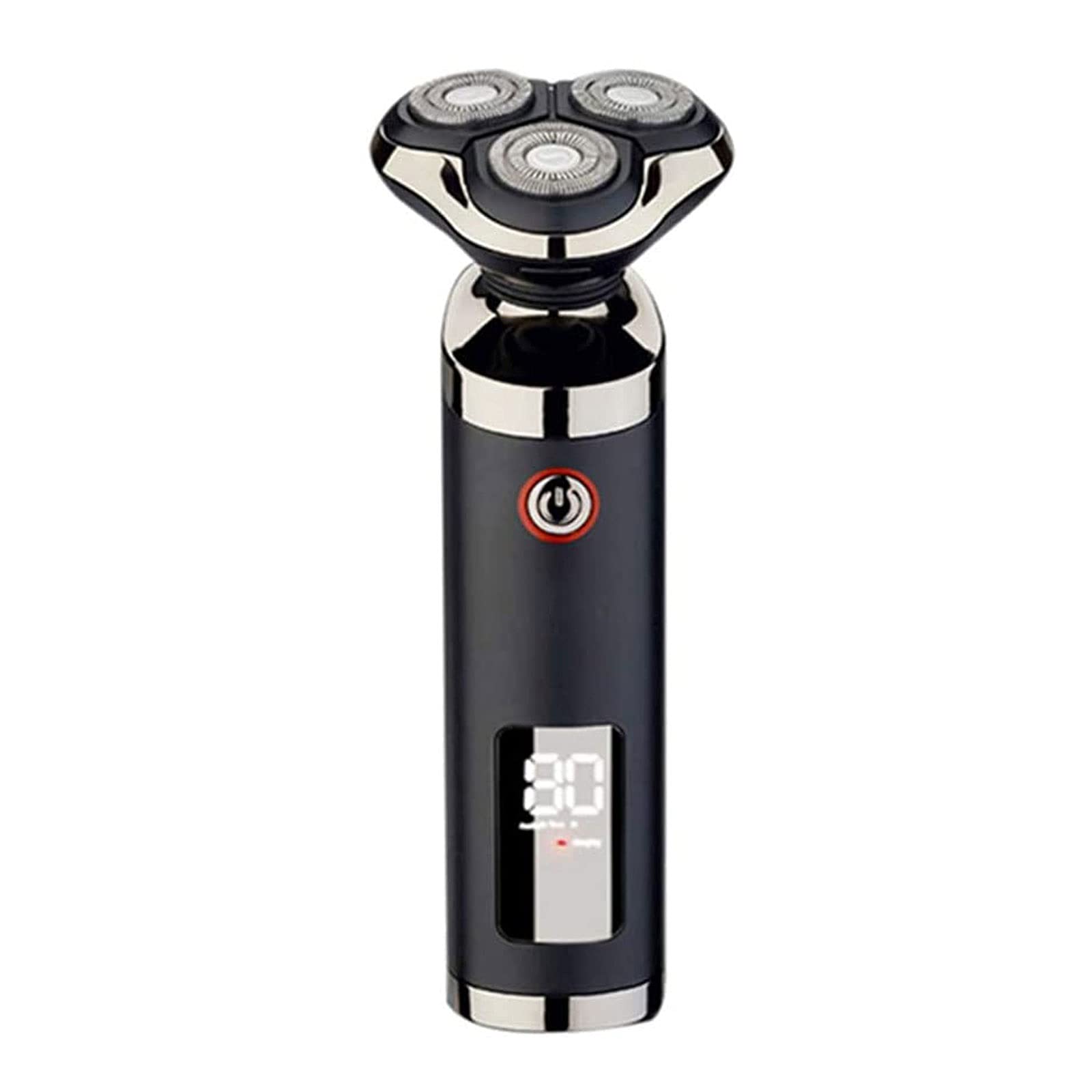 Premium Cordless Electric Razor for Men - 3-in-1 Wet/Dry Bald Head Shaver with LED Display & Rechargeable Battery | Perfect for Travel, Gym & Daily Grooming Routine