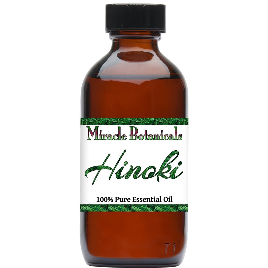 Pure Hinoki Essential Oil (Chamaecyparis Obtusa) - 100% Natural Japanese Cypress Oil for Aromatherapy, Relaxation & Skin Care - Perfect for Diffusers, Massage & Home Spa
