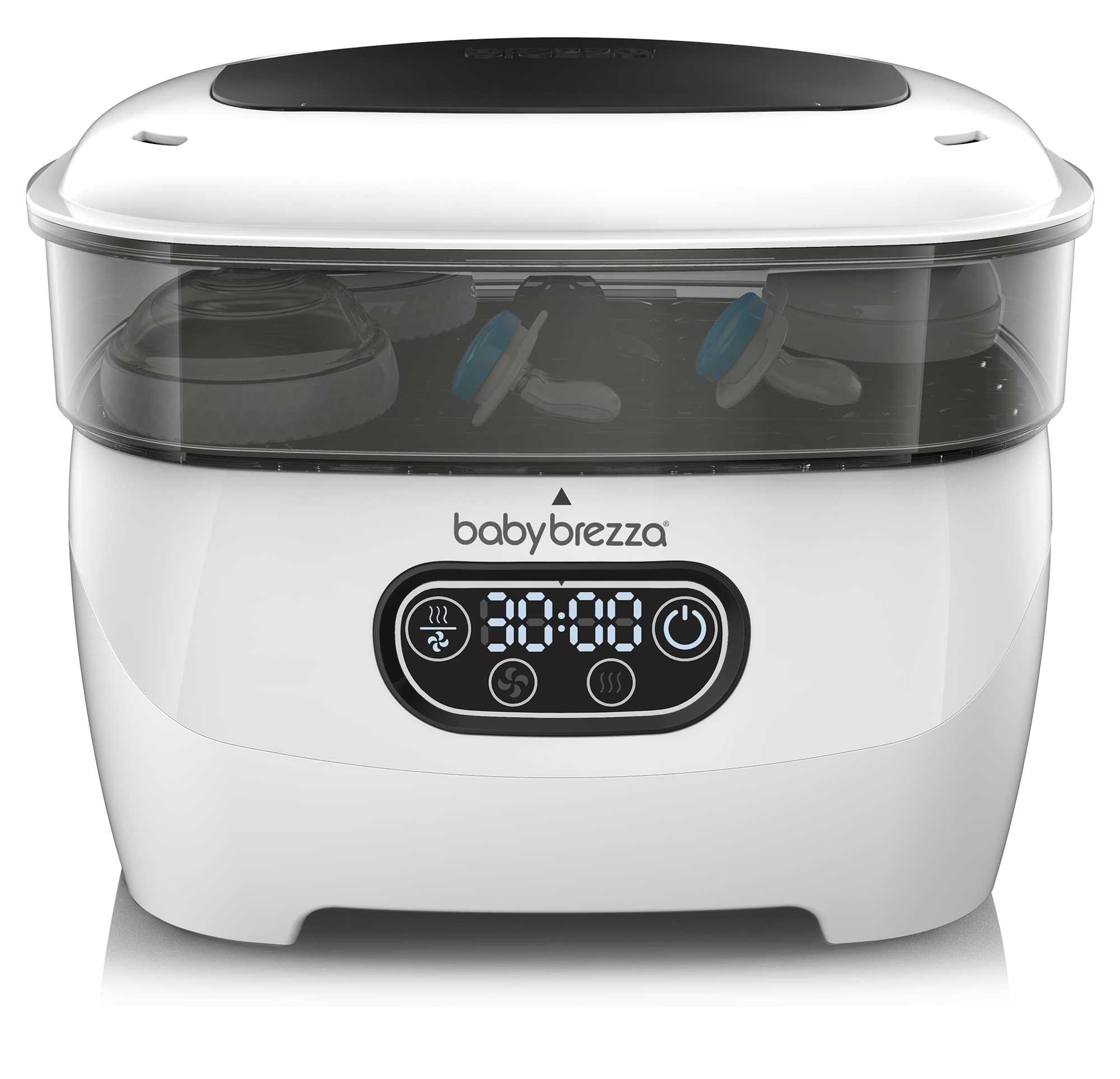 Baby Brezza Advanced Baby Bottle Sterilizer and Dryer - Fast 5-in-1 UV Sterilization for Pacifiers, Bottles & Toys - Perfect for Nursery, Daycare & Travel Use