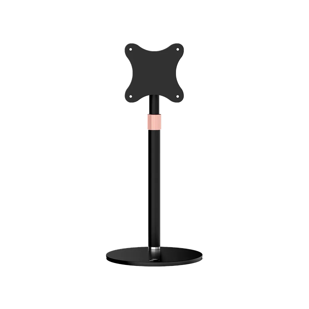Flujo S8 Portable Monitor Stand - Adjustable Laptop & Tablet Holder for Work, Travel & Home Office - Ergonomic Design for Better Posture & Comfort