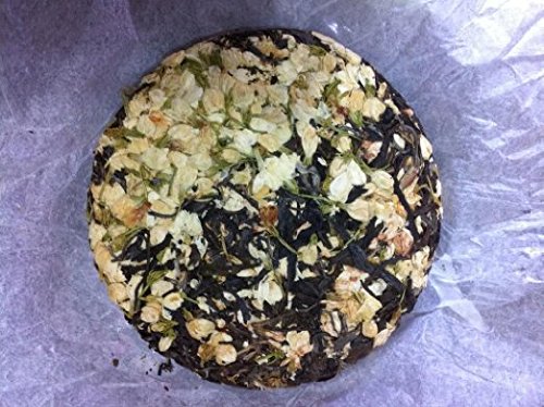 Premium Jasmine Scented Pu-erh Tea Cake - 800g Loose Leaf Tea for Relaxation, Weight Loss & Digestion | Perfect for Afternoon Tea, Gifts & Meditation