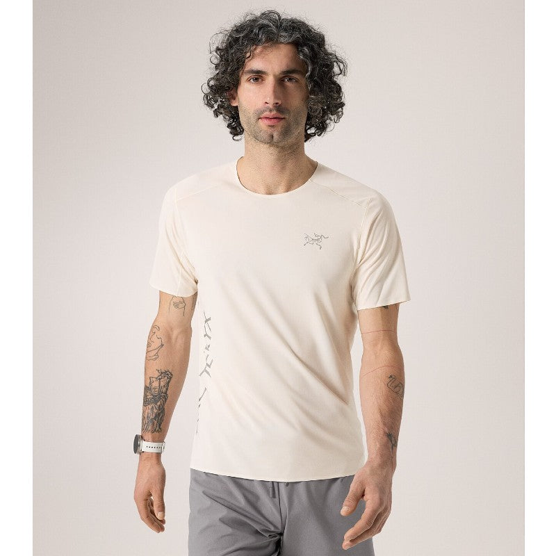Arc'teryx Norvan Downword Logo SS Men's T-Shirt - Lightweight, Quick-Dry Performance Shirt for Hiking, Running & Outdoor Activities