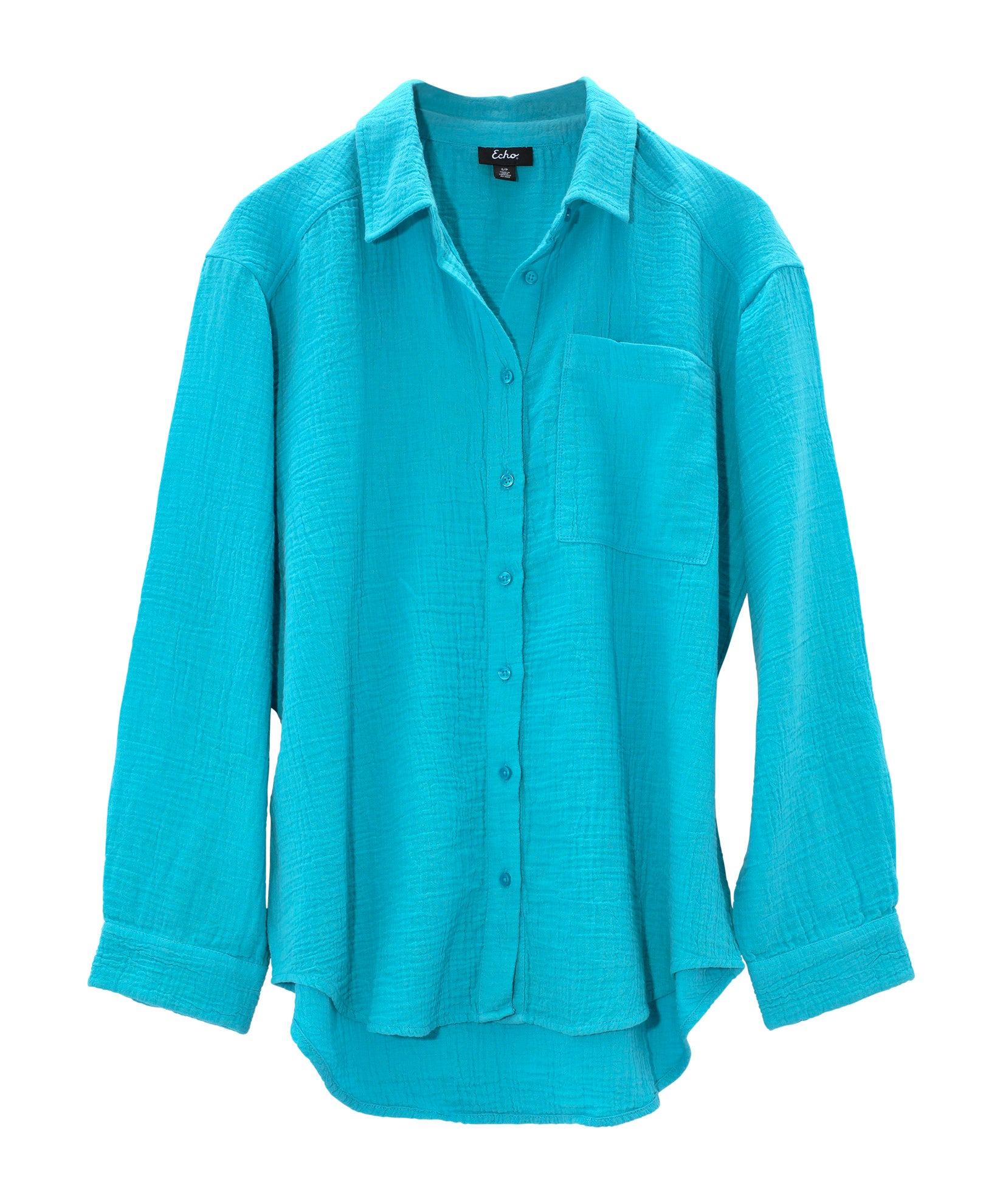 Supersoft Gauze Boyfriend Shirt for Women - Comfortable Loose Fit Long Sleeve Top for Casual Wear, Date Night & Layering