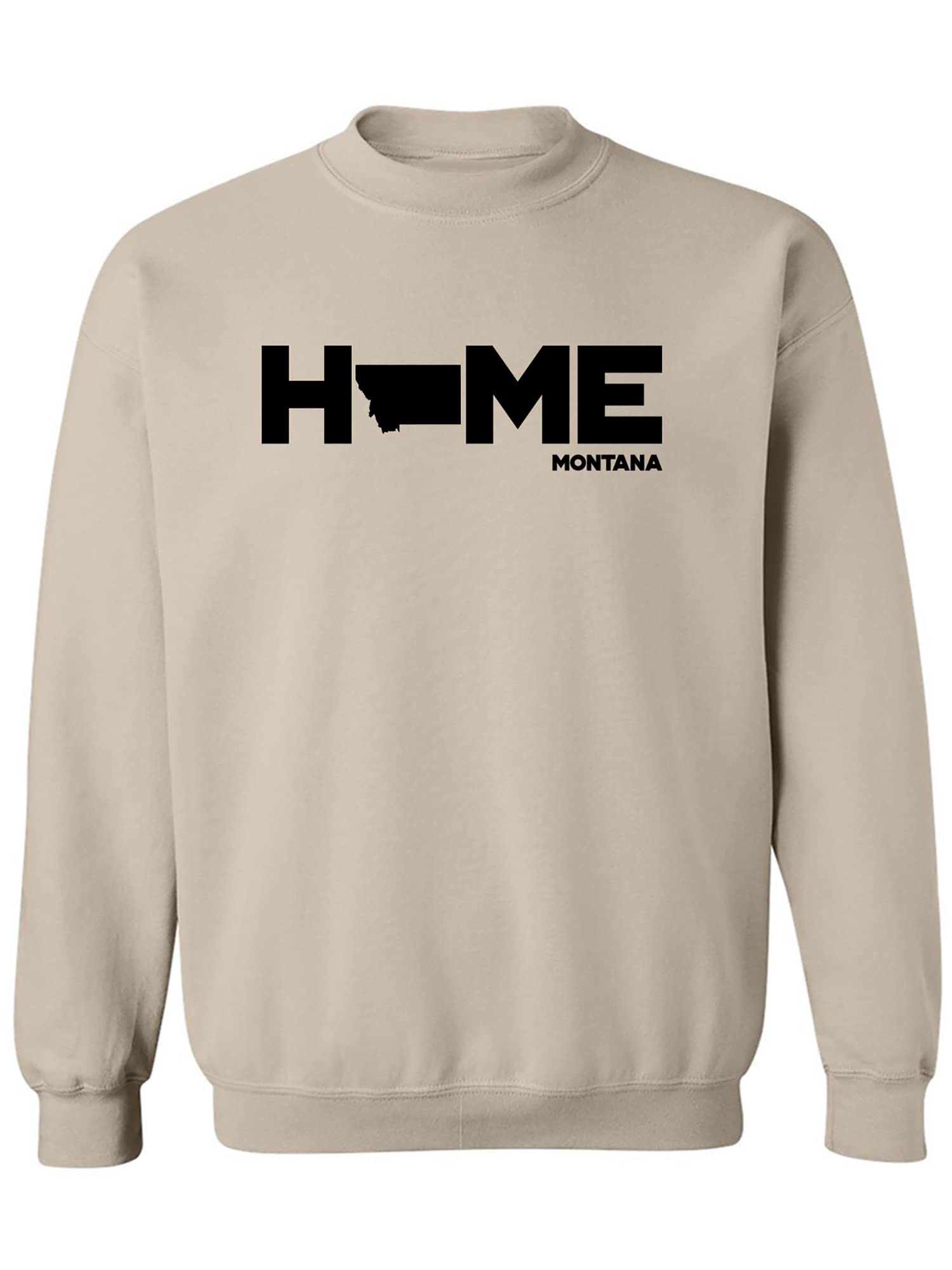 Zerogravitee Montana HOME Crewneck Sweatshirt - Soft Cotton Pullover for Men & Women | Cozy Loungewear, Casual Streetwear, Home Comfort Outfit