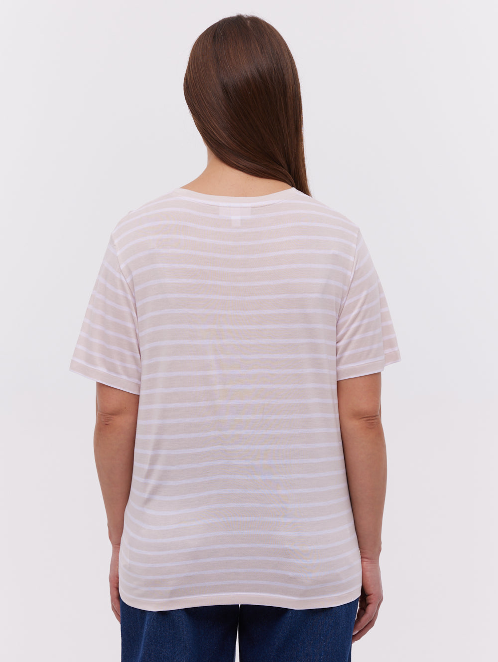 Nouria Striped Pocket T-Shirt for Men - Casual Comfort Fit Cotton Tee - Perfect for Everyday Wear, Outings, and Relaxing at Home