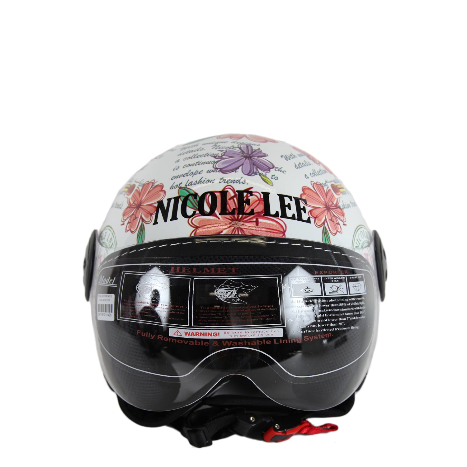 Open Face Helmet - Lightweight Motorcycle Helmet for Men & Women - DOT Approved for Safety - Perfect for Cruiser, Scooter & Street Bike Riding