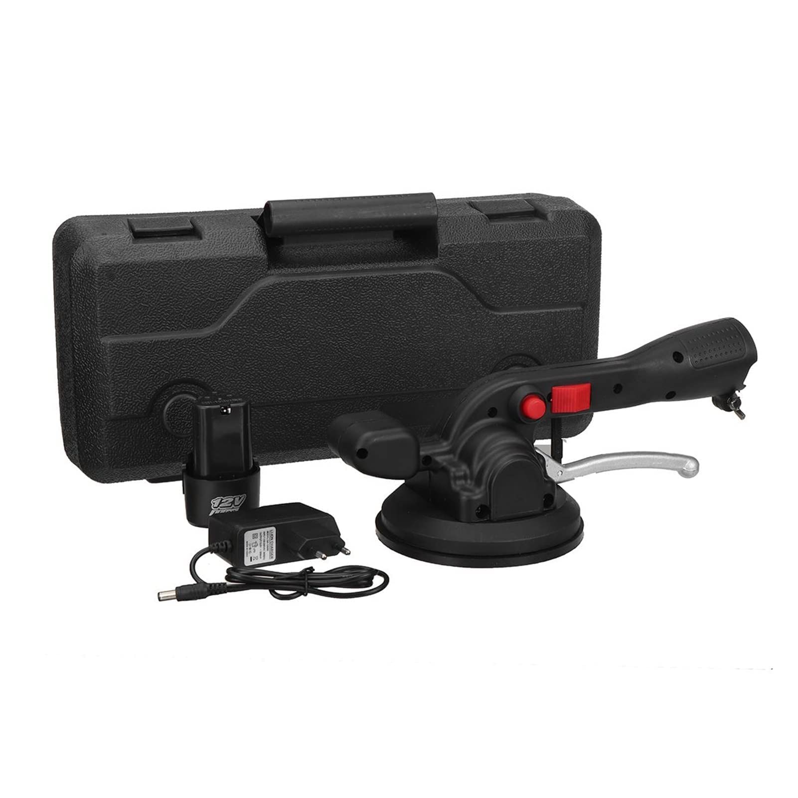 HZYDD Adjustable Automatic Ceramic Tile Floor Leveling Machine - Portable Vibrator Tool with Suction Cup for Tile Installation & Stabilization - Perfect for DIY Home Renovation & Professional Flooring Projects