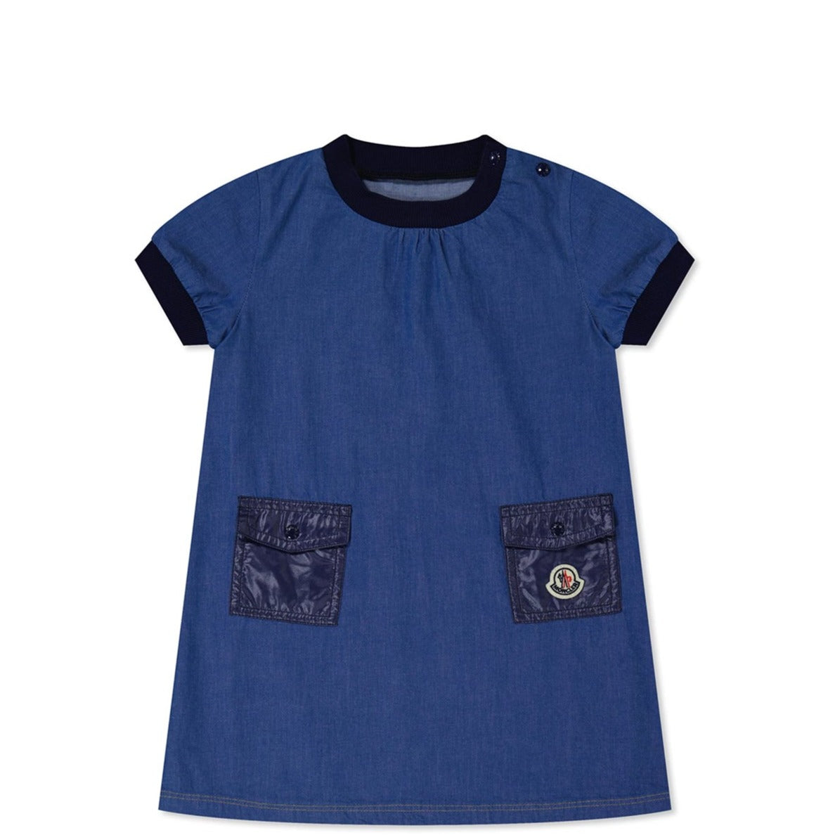 Moncler Baby Girls' Poplin Dress - Stylish & Comfortable Outfit for Special Occasions & Playdates