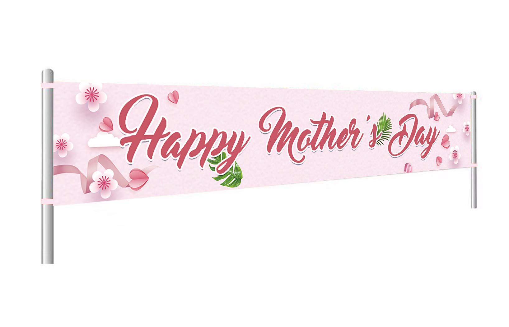 Happy Mother's Day Banner - Premium Party Decoration Supplies for Mother's Day Celebrations - Perfect for Home, Office & Event Decor