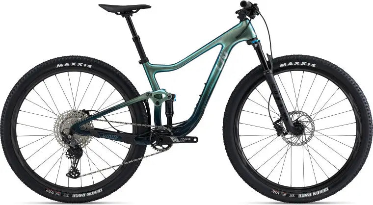 Liv Pique Advanced Pro 29 2 Mountain Bike - Carbon Frame, 29-Inch Wheels, Full Suspension for Trail Riding | Perfect for Off-Road Adventures, Mountain Trails & Enduro Racing