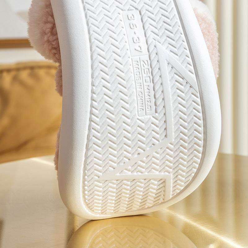 Santa's Snuggle Warm Fuzzy Slippers for Women & Men - Cozy Christmas House Shoes with Non-Slip Sole - Perfect for Winter Holidays, Gift Giving & Relaxing at Home