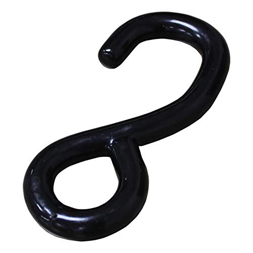 4 Pack 1 Inch Heavy Duty Ratchet Straps with Coated S Hooks - 10FT Black Tie Down Straps for Trucks, Trailers, Motorcycles & Cargo Securing - Durable Webbing & Easy-to-Use Ratchet System