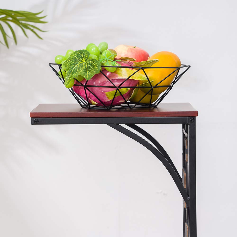 Modern Wooden Side Table - Azadx Small Cube Sofa End Table for Living Room, Bedroom & Dining Room | Contemporary Coffee & Snack Table | Perfect for Small Spaces, Reading Nooks & TV Lounging