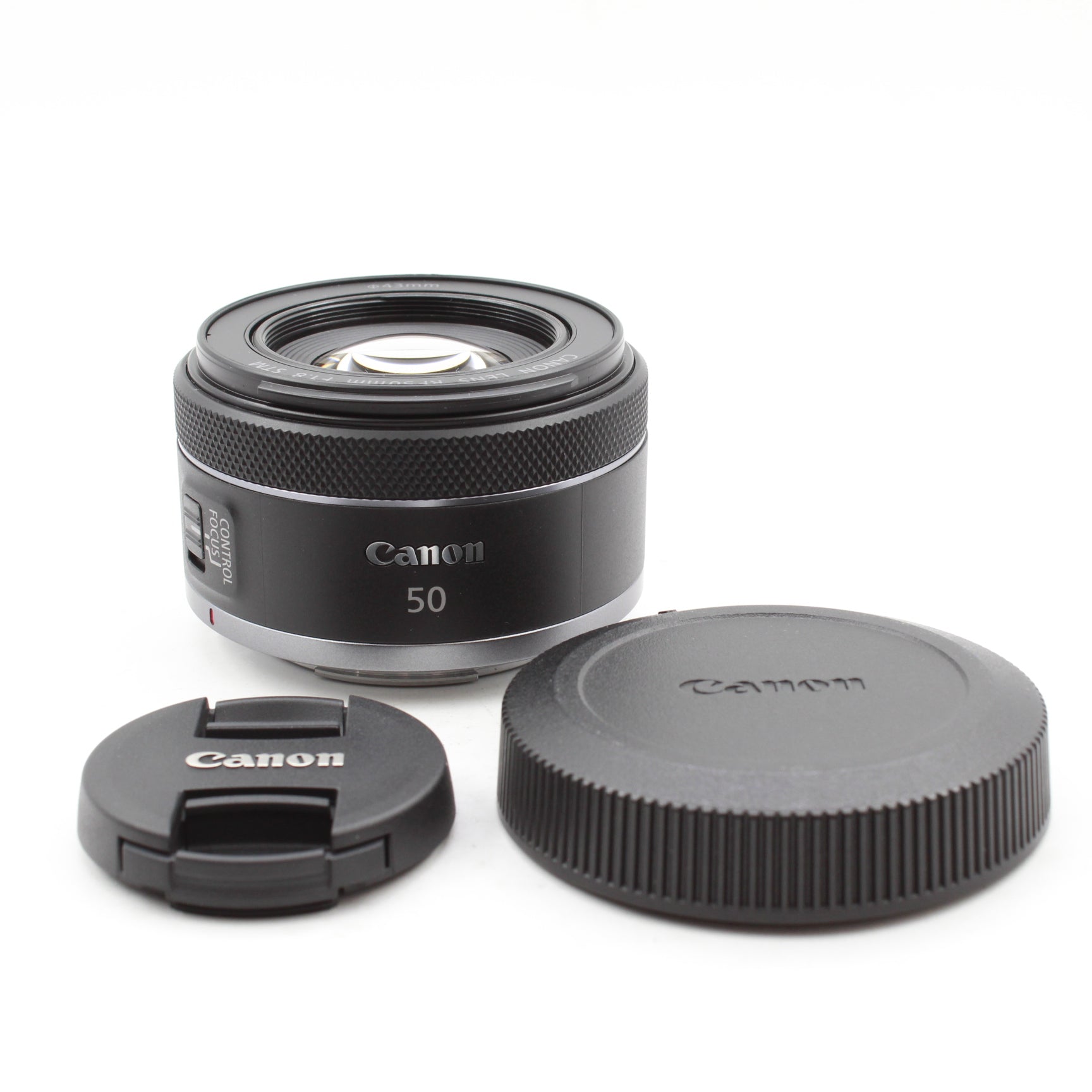 Open Box Excellent Condition Canon RF 50mm f/1.8 STM Lens - Premium Portrait & Low Light Photography for DSLR Cameras