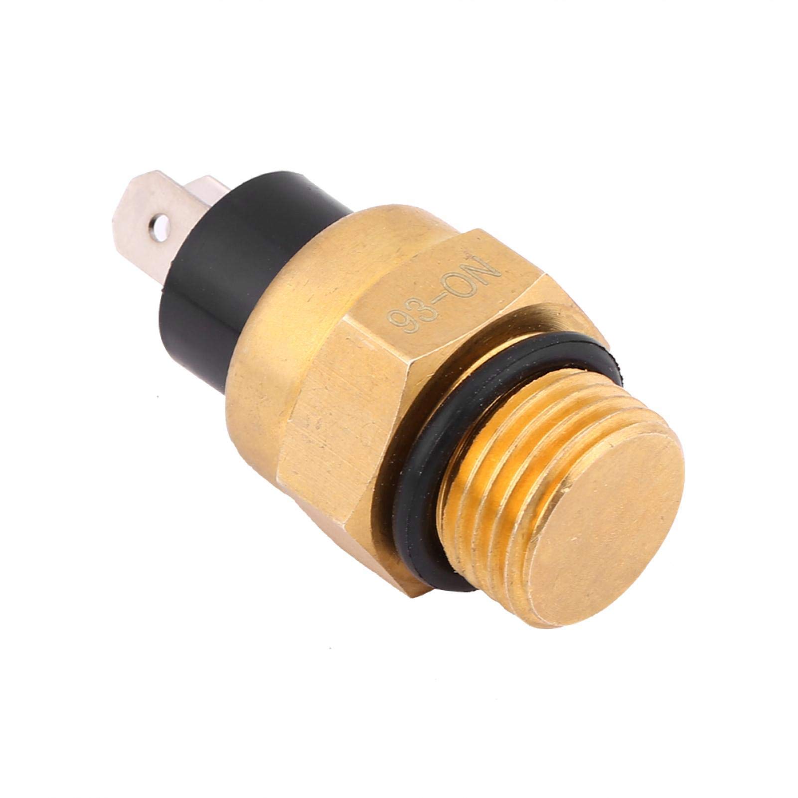 BJ250 BJ300GS Radiator Fan Temperature Sensor Switch 37760-KS4-880 - Compatible with 2004 Coupe 1.7L Cooling System, Motorcycle Thermo Switch for Efficient Engine Cooling - Perfect for Bike Radiator Fan Control & Overheat Protection