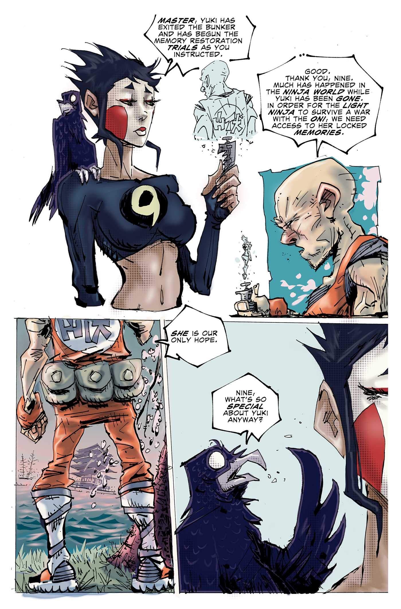 NINJAS & ROBOTS VOL. 1 - Action-Packed Graphic Novel | Sci-Fi Adventure Comic Book | Perfect for Collectors & Comic Enthusiasts | Great Gift for Teens & Adults