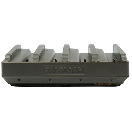 Tactacam Reveal Lithium Multi Charger - Fast & Efficient Battery Charger for Hunting Cameras - Perfect for Trail Cameras, Wildlife Monitoring, and Outdoor Adventures