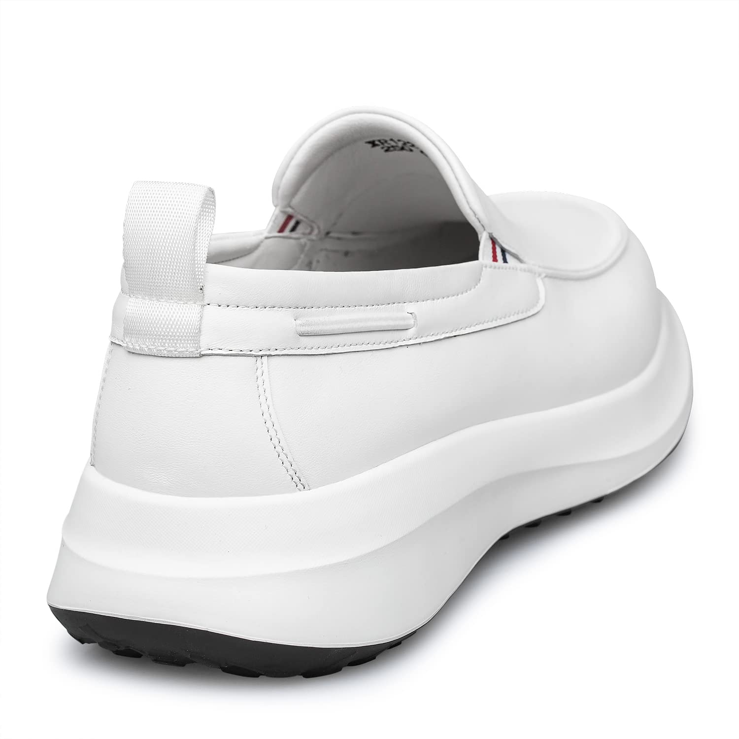 **Men's Platform Loafers Sneakers - Slip-On Comfort & Easy On/Off - Trendy Casual Shoes for Fall 2022 - Perfect for Office, Travel & Everyday Wear**
