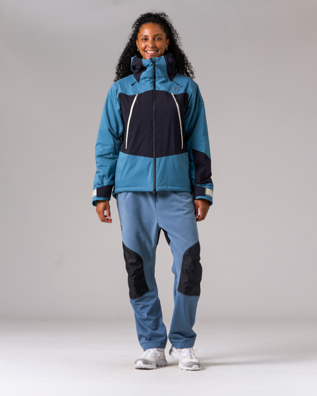Warm Snow Padded Jacket for Women & Men - Waterproof Winter Coat with Hood - Perfect for Skiing, Snowboarding & Cold Weather Activities