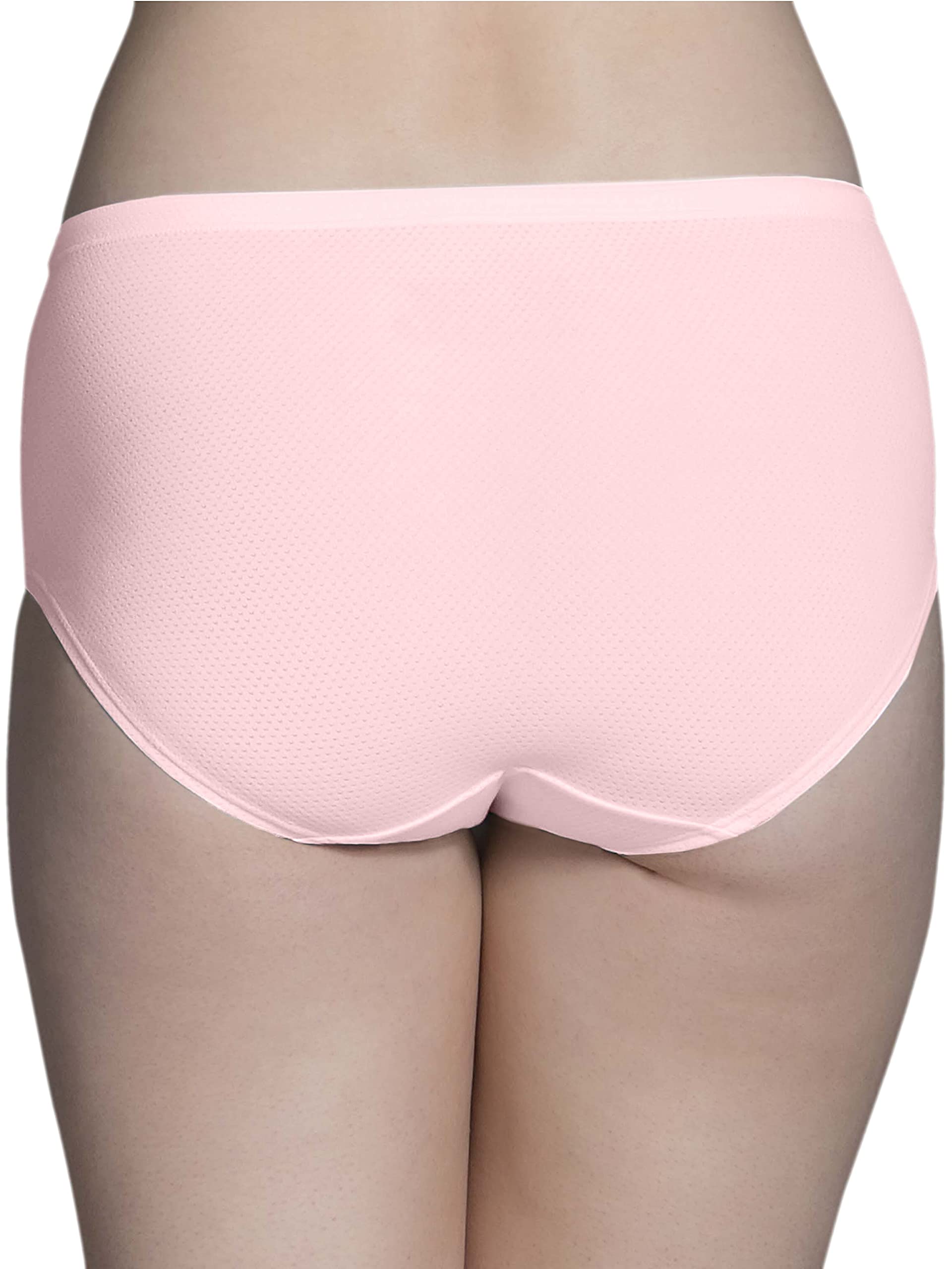 Fruit of the Loom Women's Premium Cotton Underwear - Ultra Soft & Breathable Panties for Everyday Comfort - Perfect for Work, Sleep & Lounge Wear