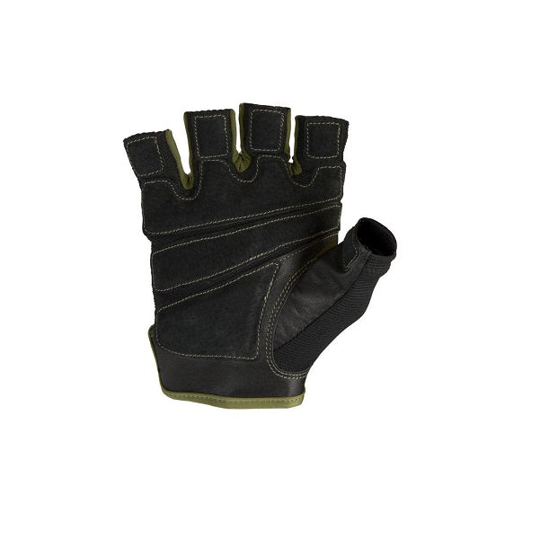 Harbinger Men's FlexFit® Weightlifting Gloves - Green - Gym, CrossFit & Workout Training Gloves for Enhanced Grip & Comfort