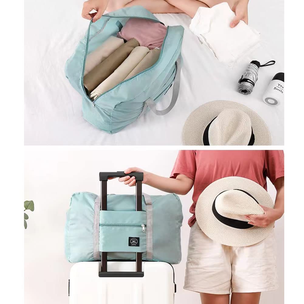 2 Pack Travel Duffle Bags for Spirit Airlines Personal Item - Underseat Carry-on Weekender Luggage for Women | Perfect for Weekend Getaways, Business Trips & Air Travel Accessories