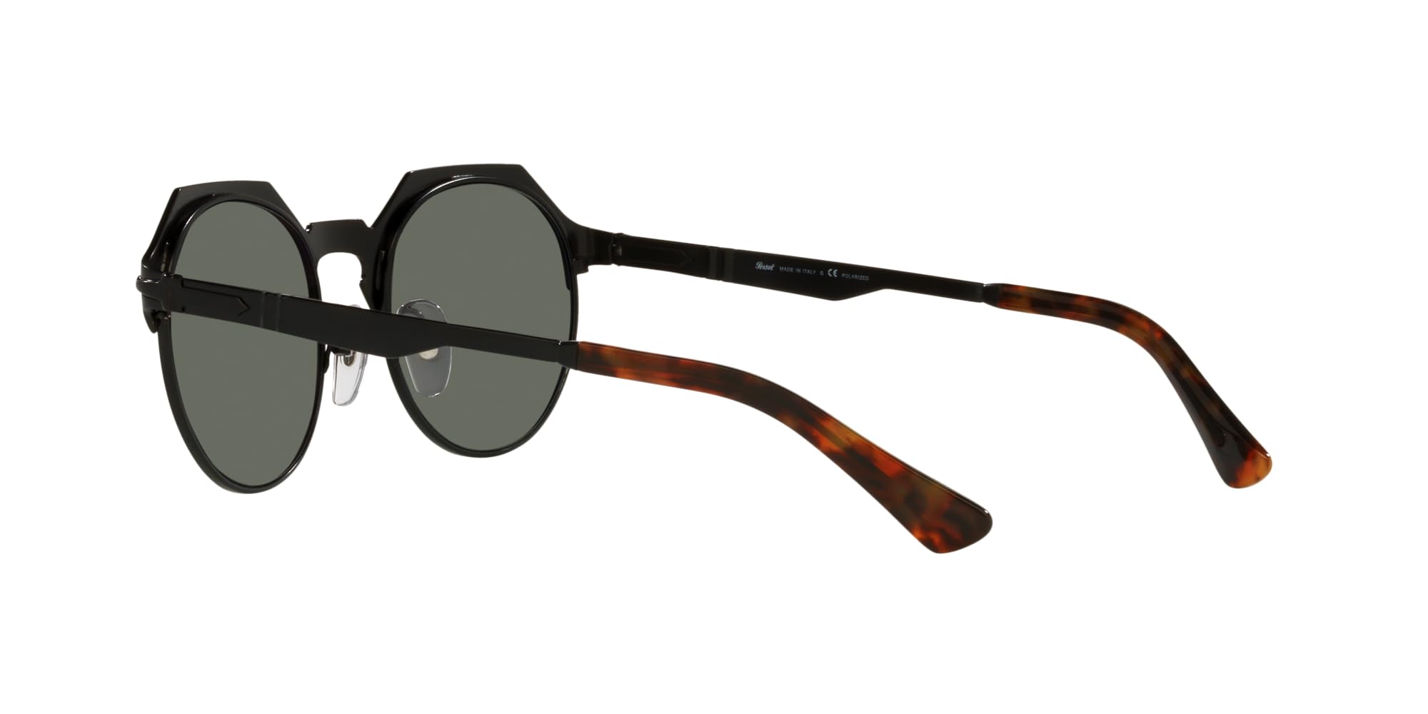 Persol PO2488S Hexagonal Sunglasses for Men & Women - Polarized UV Protection - Classic Retro Style for Driving, Travel & Outdoor Activities