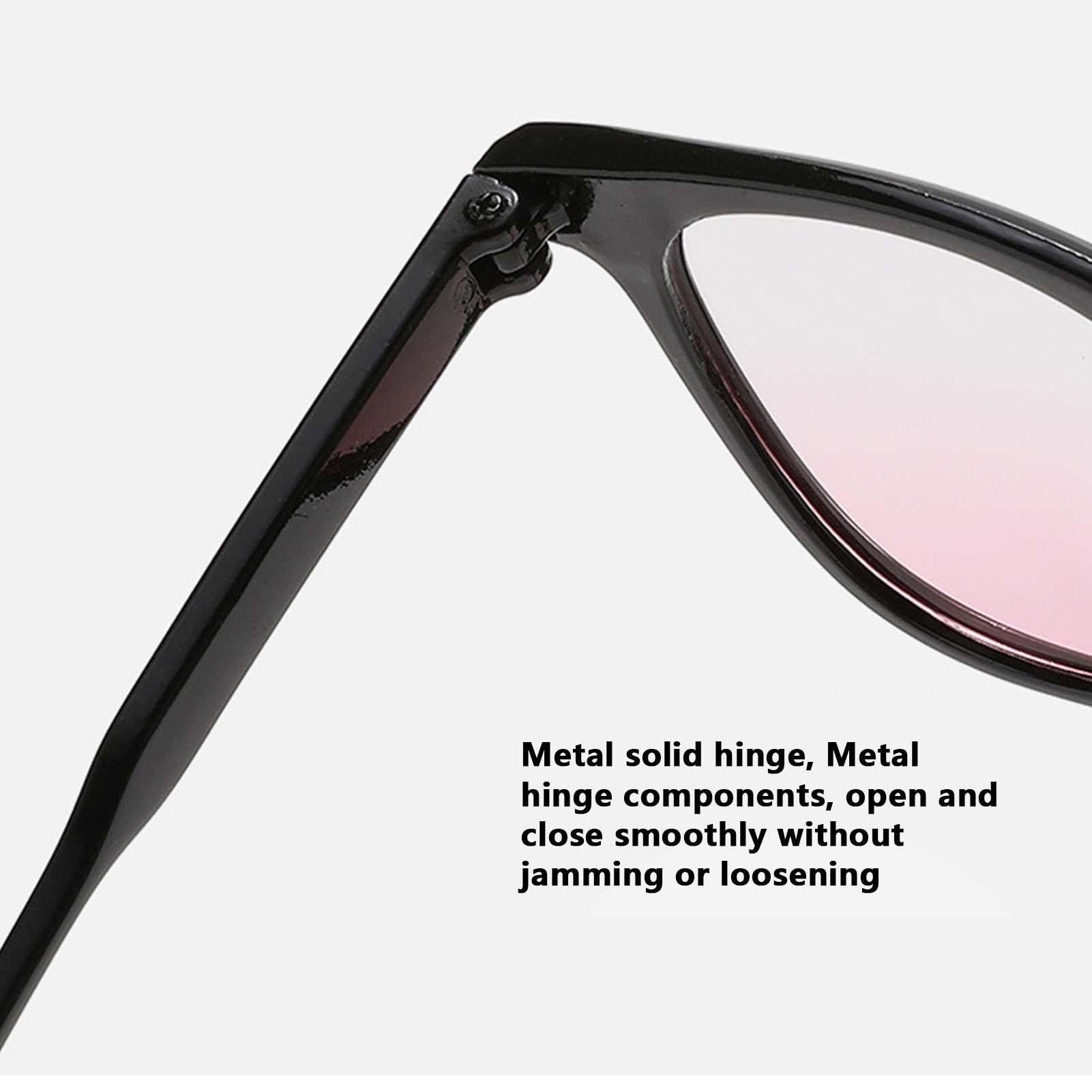 Blue Light Blocking Glasses with Anti-Reflective Coating - Square Frame Computer Gaming Eyewear for Men & Women | UV Protection, Reduce Eye Strain for Office, Gaming & Screen Use