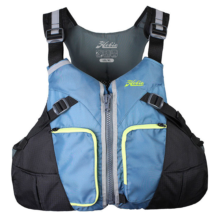 Hobie Men's ThinBack Lifejacket PFD - Comfortable & Lightweight Life Vest for Kayaking, Boating, Fishing & Water Sports