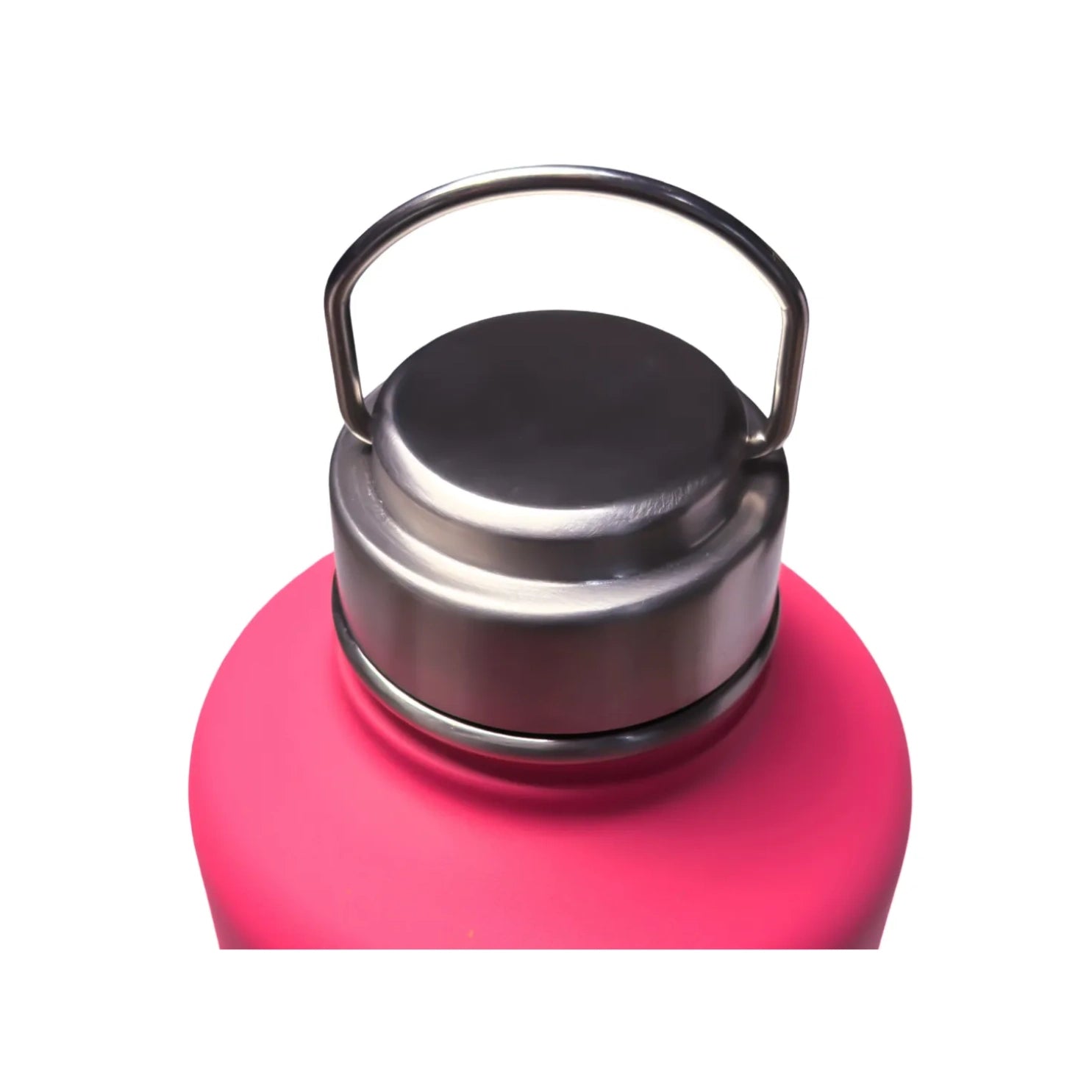 Plastered Pink Insulated Tradie Water Bottle 1.9L (64oz) - Stainless Steel Vacuum Flask for Construction, Work & Outdoor Activities