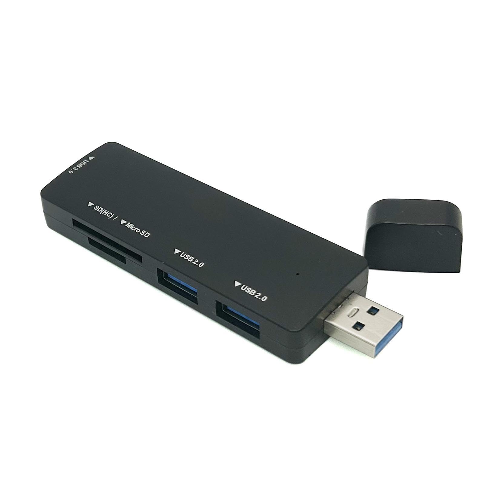 5-in-1 USB C Docking Station with HDMI, 3 USB 3.0 Ports & 2 TF Card Slots - Multi-Port Hub Splitter Expander for Laptop, MacBook, PC - Perfect for Home Office, Gaming & Multi-Screen Setup