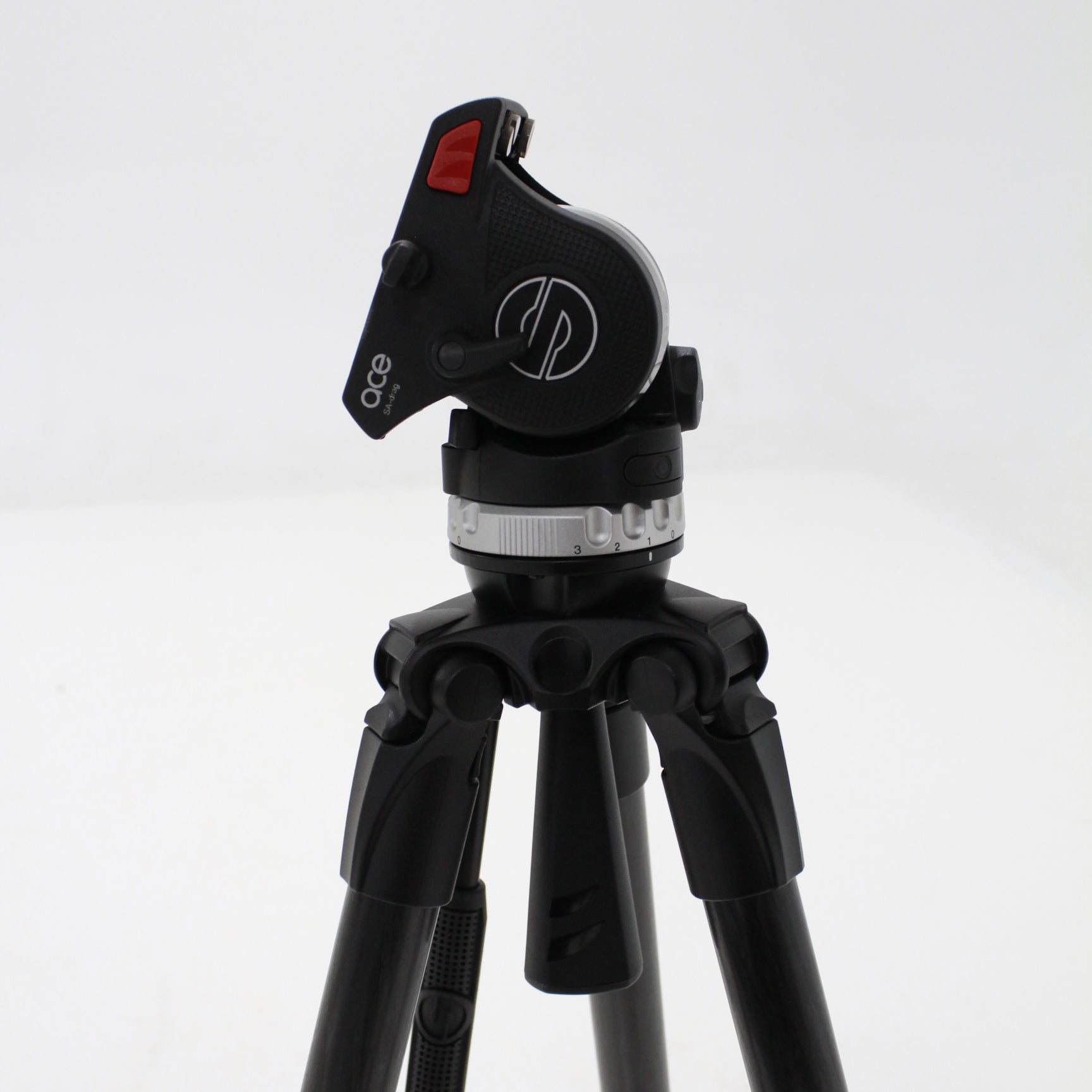 Used Sachtler TT75/2 CF Tripod with Sachtler Ace L Fluid Head & Case - Professional Video Support for Filmmaking, Photography, and Broadcast Production