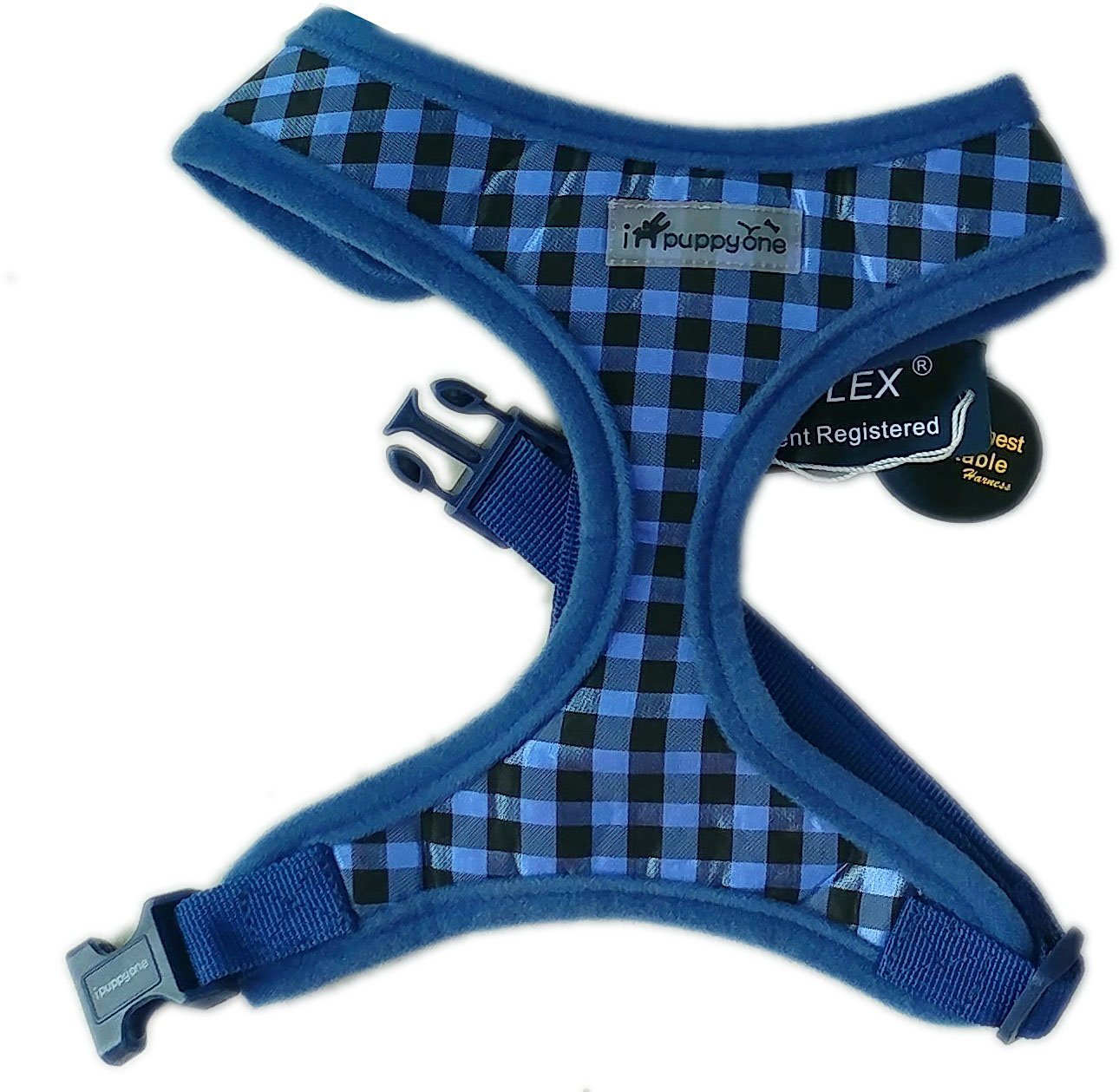 Adjustable Soft Dog Harness for Medium Dogs - Royal Blue | Comfortable & Secure Pet Walking Vest for Small to Medium Breeds | Perfect for Daily Walks, Hiking, and Outdoor Adventures