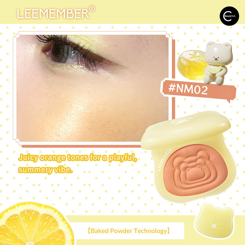 LEEMEMBER Lemon Drop Multi Glow Powder - Highlighter & Illuminating Makeup for Face & Body | Perfect for Parties, Festivals & Night Out Glam